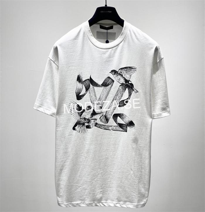 64f8a46e Louis Vuitton LV Birds Printed Cotton - Image 1