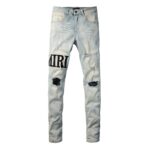 Amiri Jeans Light Gray