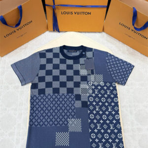 Louis Vuitton Short-Sleeved Knitted Crewneck