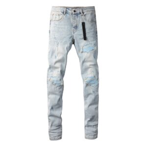 Amiri Jeans Light Blue