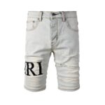 Amiri Shorts Light Gray
