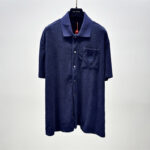 Louis Vuitton Damier French Terry Short-Sleeved Cotton-Blend