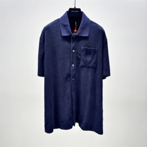 Louis Vuitton Damier French Terry Short-Sleeved Cotton-Blend