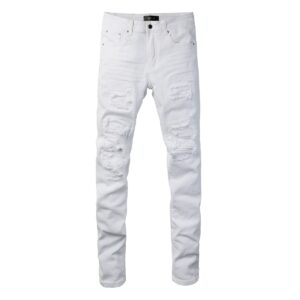 Amiri Jeans White