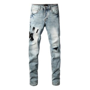 Amiri Jeans Light Blue