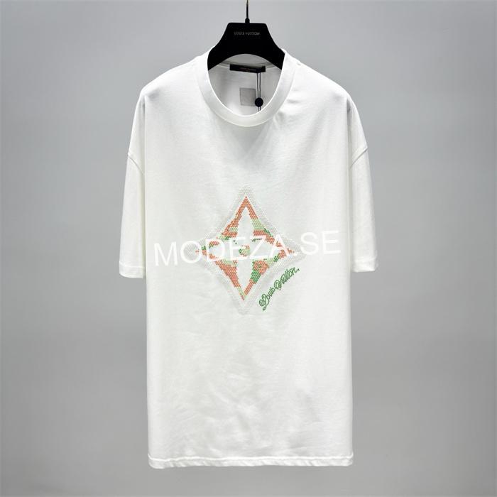 f21e5361 Louis Vuitton x Nigo Embroidered Mockneck Tee - Image 1