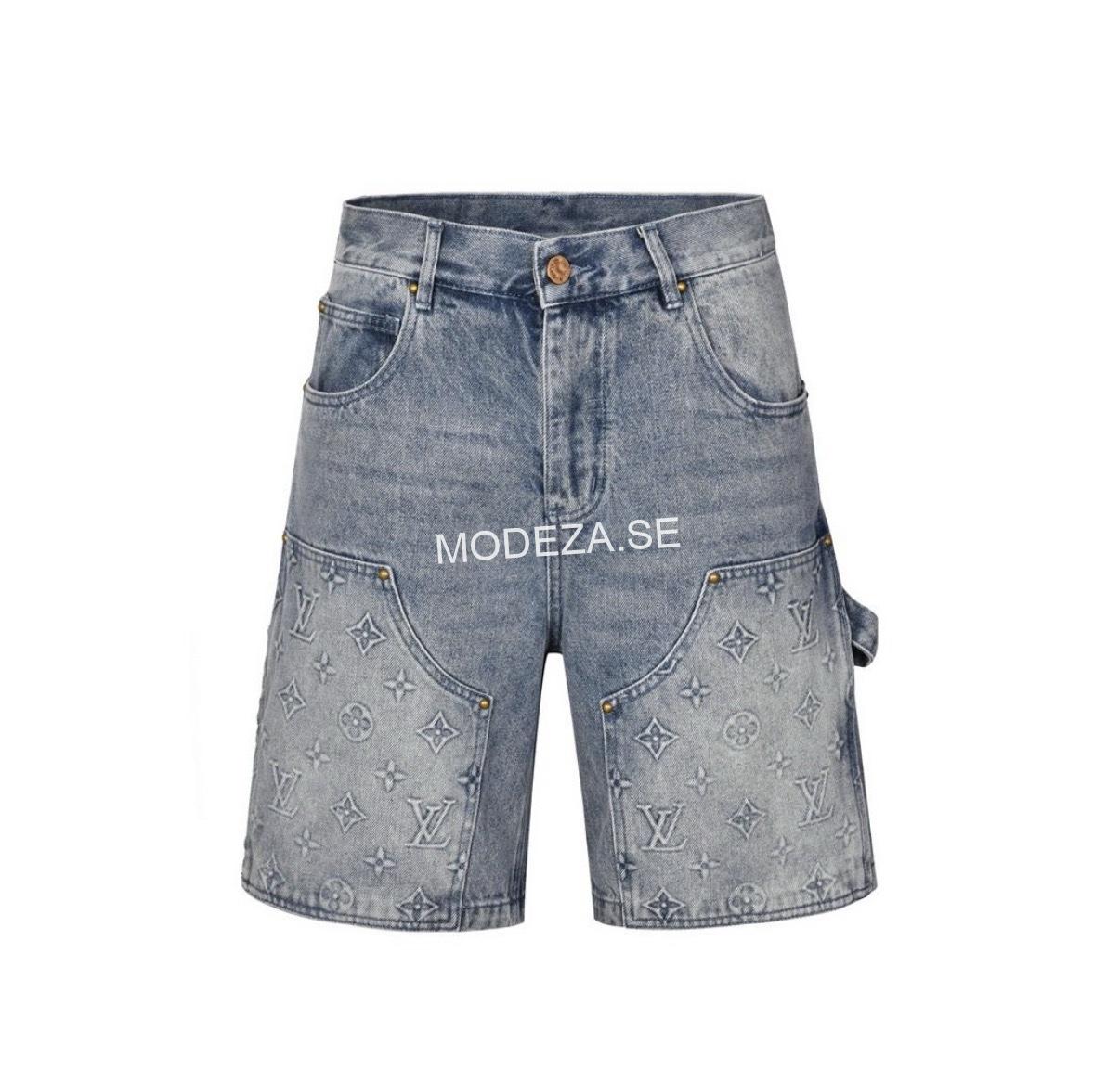 screenshot-19 Louis Vuitton Denim Carpenter Shorts - Image 1