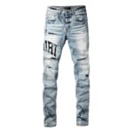 Amiri Jeans Light Gray