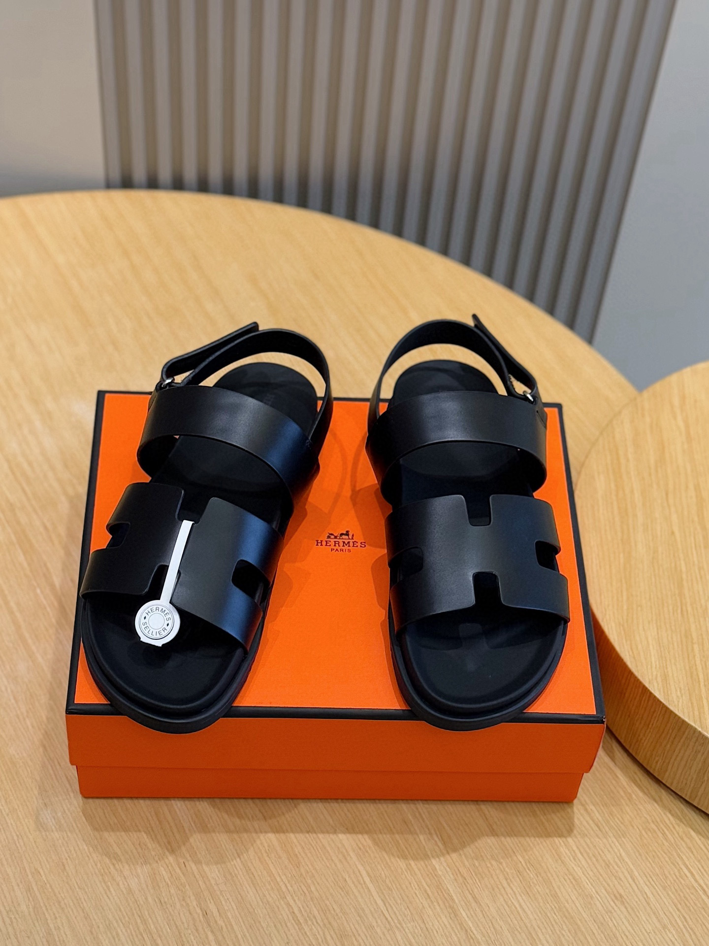 17a2fe34 Hermes Chypre Slipper - Image 1