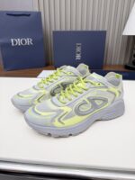 Christian Dior B30 Grey/Neon Green Sneakers