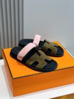 Hermes Chypre Slipper
