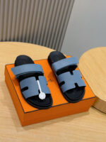 Hermes Chypre Slipper