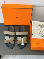 Hermes Chypre Slipper - Image 2