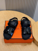 Hermes Chypre Slipper