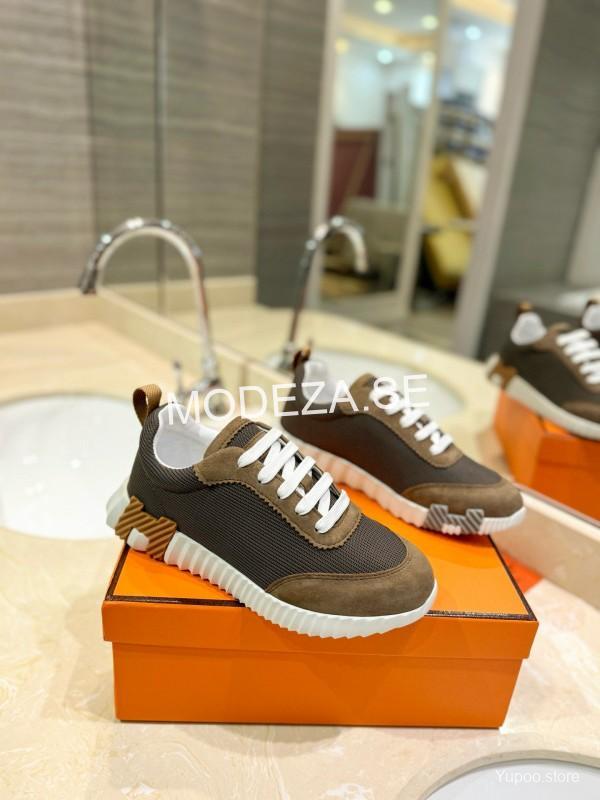 6be1986c56b5ca82 Hermès Bouncing Sneakers - Image 1