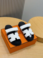 Hermes Chypre Slipper
