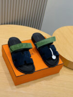 Hermes Chypre Slipper