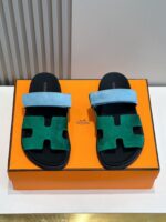 Hermes Chypre Slipper - Image 2