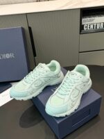 Christian Dior B30 Green Neon Mesh Sneakers - Image 3