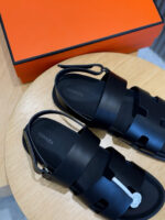 Hermes Chypre Slipper - Image 3
