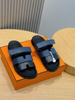 Hermes Chypre Slipper