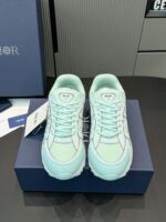 Christian Dior B30 Green Neon Mesh Sneakers - Image 4
