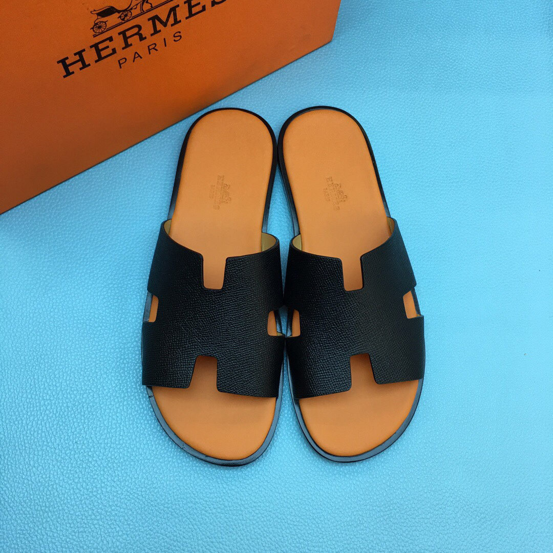 2ac0f0df Hermes Izmir Slippers - Image 1